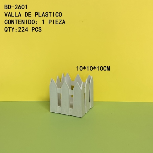 [BD-2601[224PZS/CAJA]] [BD-2601]VALLA DE PLASTICO 