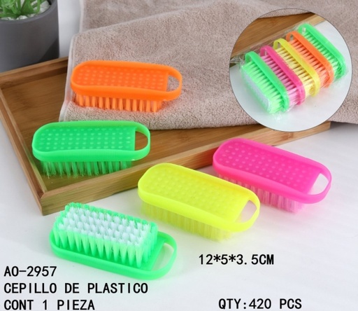 [AO-2957[420PZS/CAJA]] [AO-2957]CEPILLO DE PLASTICO 