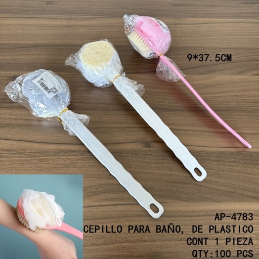 [AP-4783[100PZS/CAJA]] [AP-4783]CEPILLO PARA BAÑO, DE PLASTICO 