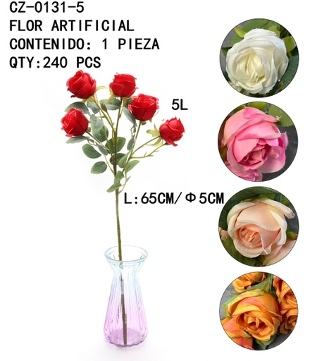 [CZ-0131-5[240PZS/CAJA]] [CZ-0131-5]FLOR ARTIFICIAL 