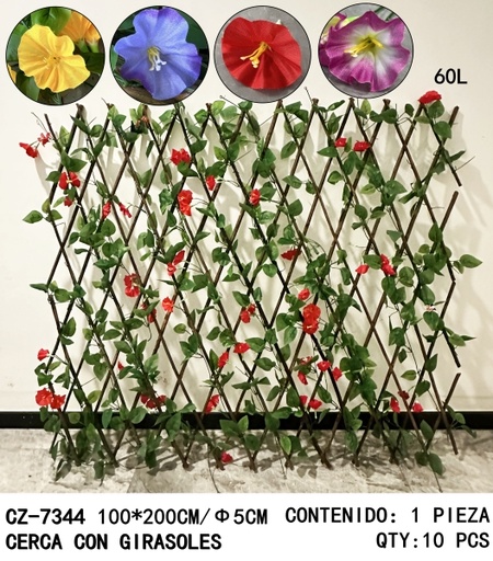 [CZ-7344[10PZS/CAJA]] [CZ-7344]CERCA CON GIRASOLES 
