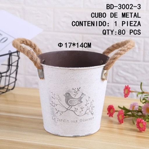 [BD-3002-3[80PZS/CAJA]] [BD-3002-3]CUBO DE METAL 