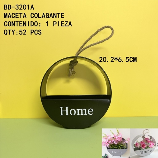 [BD-3201A[52PZS/CAJA]] [BD-3201A]MACETA COLAGANTE 