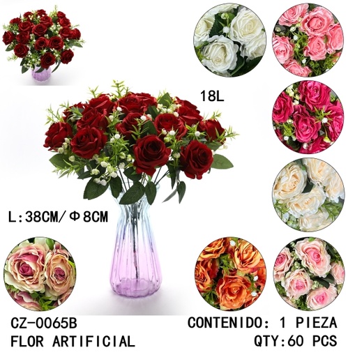 [CZ-0065B[60PZS/CAJA]] [CZ-0065B]FLOR ARTIFICIAL 