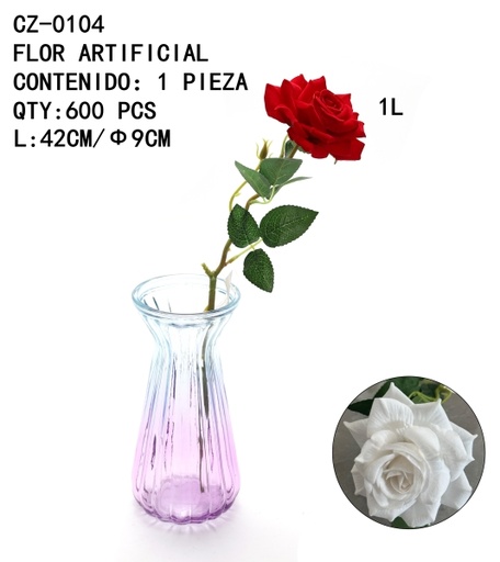[CZ-0104[600PZS/CAJA]] [CZ-0104]FLOR ARTIFICIAL 