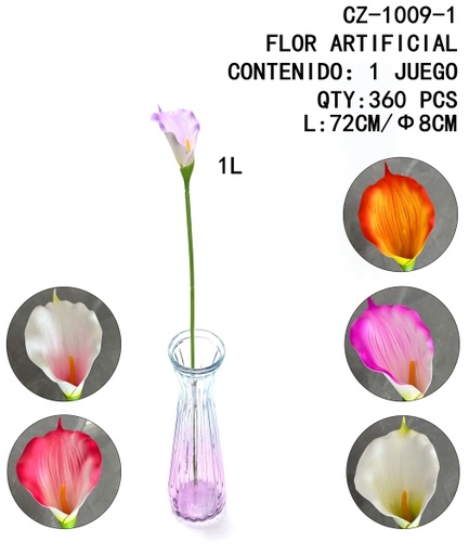 [CZ-1009-1[360PZS/CAJA]] [CZ-1009-1]FLOR ARTIFICIAL 