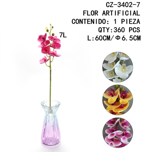 [CZ-3402-7[360PZS/CAJA]] [CZ-3402-7]FLOR ARTIFICIAL 
