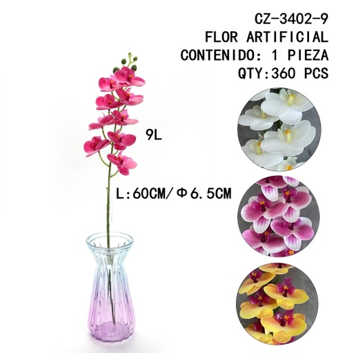 [CZ-3402-9[360PZS/CAJA]] [CZ-3402-9]FLOR ARTIFICIAL 