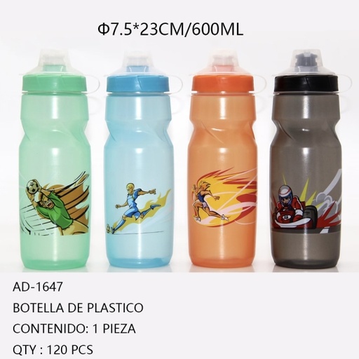 [AD-1647[120PZS/CAJA]] [AD-1647]BOTELLA DE PLASTICO 