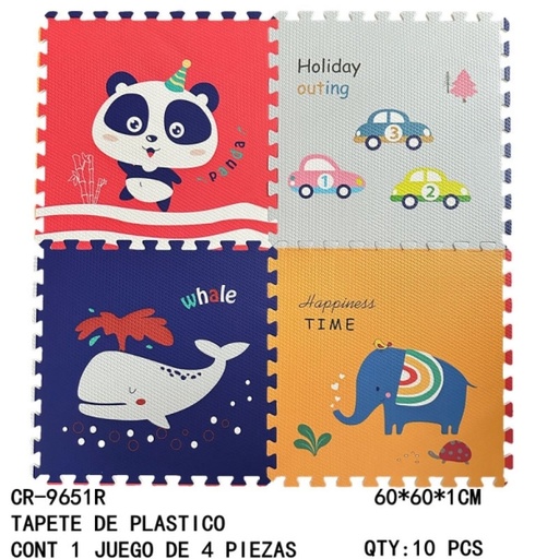 [CR-9651R[10PZS/CAJA]] [CR-9651R]TAPETE DE PLASTICO 