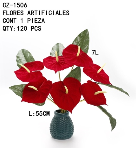 [CZ-1506[120PZS/CAJA]] [CZ-1506]FLORES ARTIFICIALES 