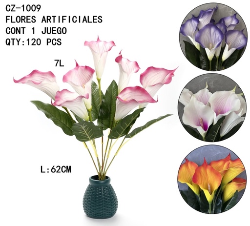 [CZ-1009[120PZS/CAJA]] [CZ-1009]FLORES ARTIFICIALES 