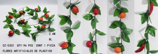 [CZ-5352[96PZS/CAJA]] [CZ-5352]FLORES ARTIFICIALES DE PLASTICO 