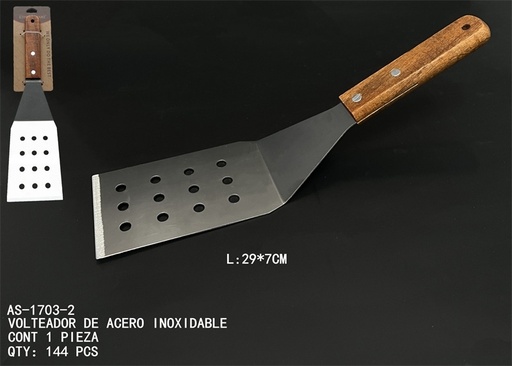 [AS-1703-2[144PZS/CAJA]] [AS-1703-2] VOLTEADOR DE ACERO INOXIDABLE 