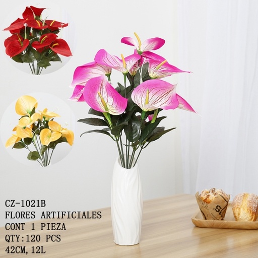 [CZ-1021B[120PZS/CAJA]] [CZ-1021B]FLORES ARTIFICIALES 