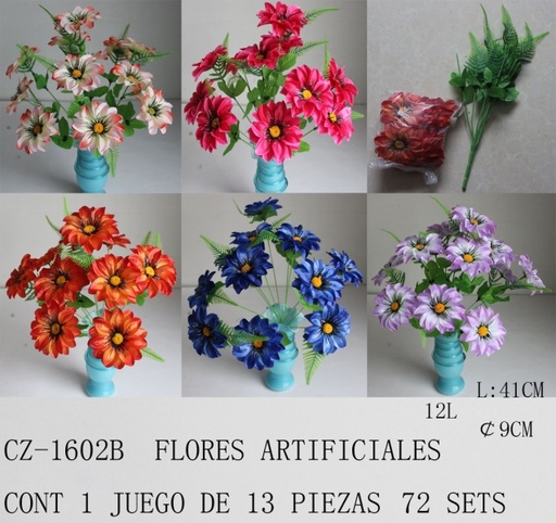 [CZ-1602B[72PZS/CAJA]] [CZ-1602B]FLORES ARTIFICIALES 