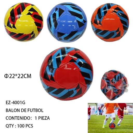 [EZ-4001G[100PZS/CAJA]] [EZ-4001G]BALON DE FUTBOL 