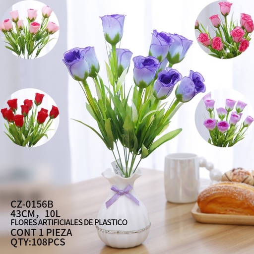 [CZ-0156B[108PZS/CAJA]] [CZ-0156B]FLOR ARTIFICIAL 