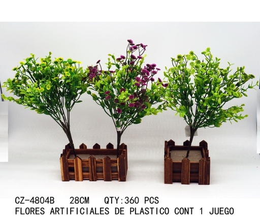 [CZ-4804B[360PZS/CAJA]] [CZ-4804B]FLORES ARTIFICIALES DE PLASTICO 