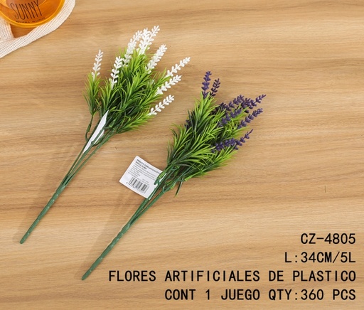 [CZ-4805[360PZS/CAJA]] [CZ-4805]FLORES ARTIFICIALES DE PLASTICO 