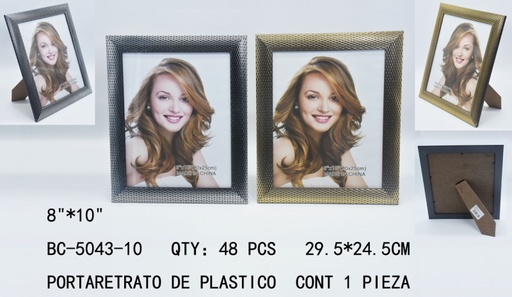 [BC-5043-10[48PZS/CAJA]] [BC-5043-10]PORTARETRATO DE PLASTICO 