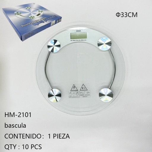 [HM-2101[10PZS/CAJA]] [HM-2101]bascula 