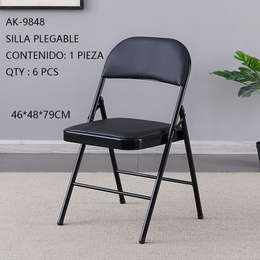 [AK-9848[6PZS/CAJA]] [AK-9848]SILLA PLEGABLE 