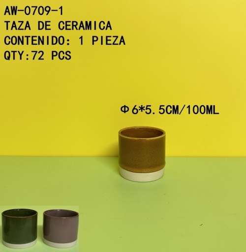 [AW-0709-1[72PZS/CAJA]] [AW-0709-1]TAZA DE CERAMICA 