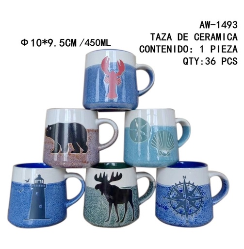 [AW-1493[36PZS/CAJA]] [AW-1493]TAZA DE CERAMICA 