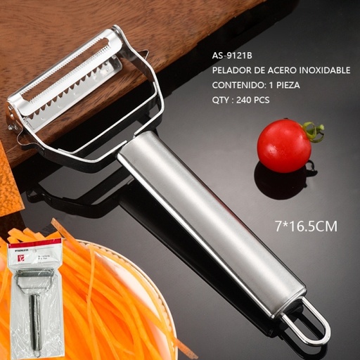 [AS-9121B[240PZS/CAJA]] [AS-9121B] PELADOR DE ACERO INOXIDABLE 