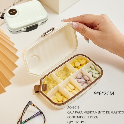 [AO-9018[120PZS/CAJA]] [AO-9018]CAJA PARA MEDICAMENTO DE PLASTICO 