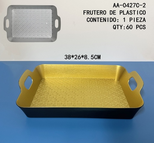 [AA-0427C-2[60PZS/CAJA]] [AA-0427C-2] FRUTERO DE PLASTICO 