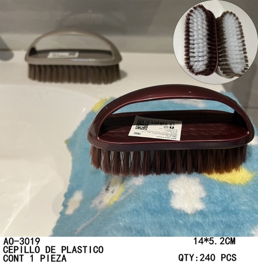 [AO-3019[240PZS/CAJA]] [AO-3019]CEPILLO DE PLASTICO 