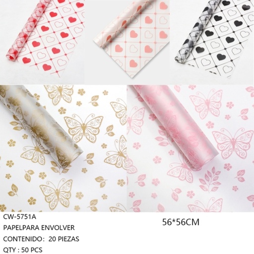 [CW-5751A[50PZS/CAJA]] [CW-5751A]PAPELPARA ENVOLVER 