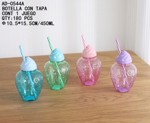 [AD-0544A[180PZS/CAJA]] [AD-0544A] BOTELLA CON TAPA 