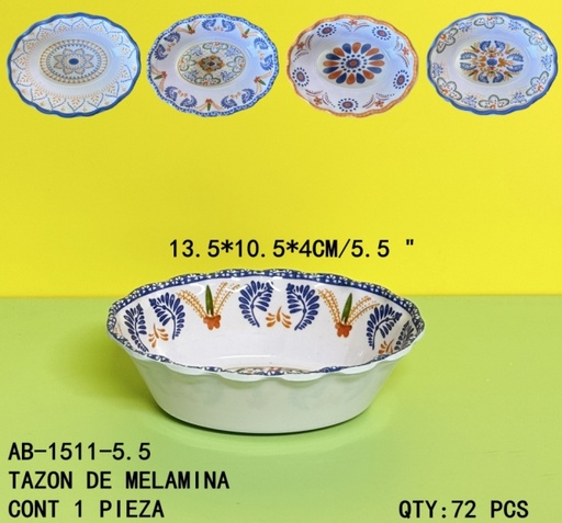 [AB-1511-5.5[72PZS/CAJA]] [AB-1511-5.5]TAZON DE MELAMINA 