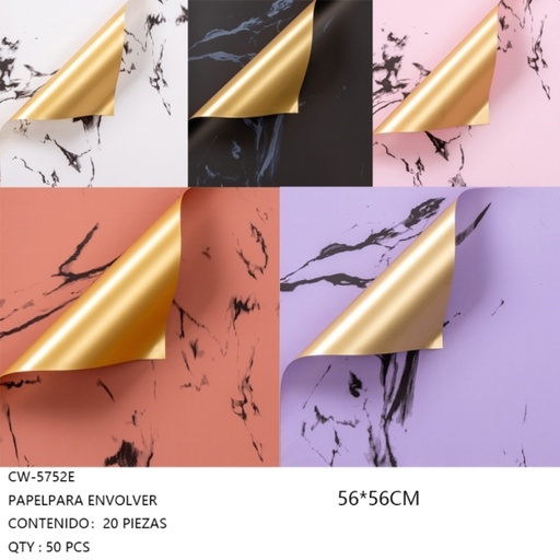 [CW-5752E [50 PZS/CAJA]] [CW-5752E] PAPEL PARA ENVOLVER 