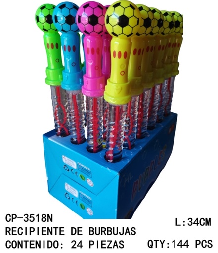 [CP-3518N [144 PZS/ CAJA]] [CP-3518N] RECIPIENTE DE BURBUJAS 