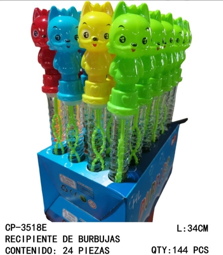 [CP-3518E [144 PZS/ CAJA]] [CP-3518E] RECIPIENTE DE BURBUJAS 