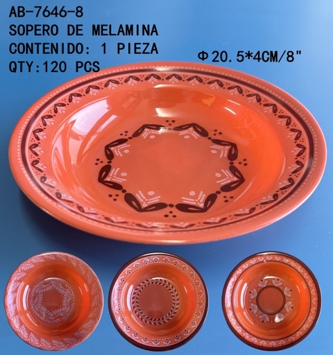 [AB-7646-8 [120 PZS/ CAJA]] [AB-7646-8] SOPERO DE MELAMINA 