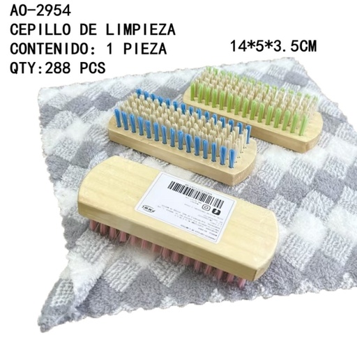 [AO-2954 [288 PZS/ CAJA]] [AO-2954] CEPILLO DE LIMPIEZA 