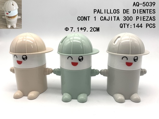 [AQ-5039 [144 PZS/ CAJA]] [AQ-5039] PALILLOS DE DIENTES 