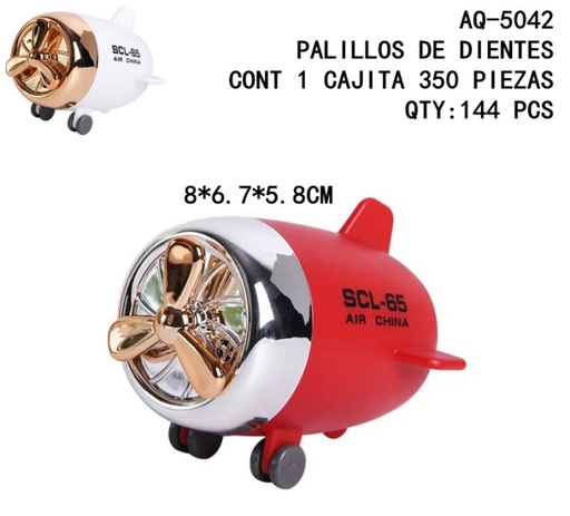 [AQ-5042 [144 PZS/ CAJA]] [AQ-5042] PALILLOS DE DIENTES 