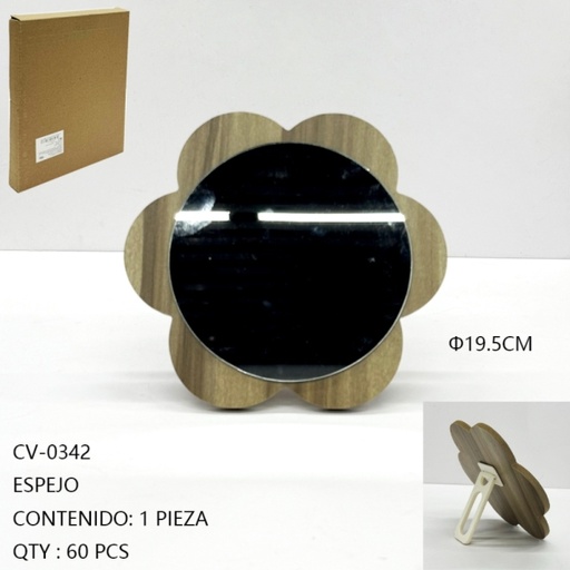 [CV-0342 [60 PZS/ CAJA]] [CV-0342] ESPEJO 