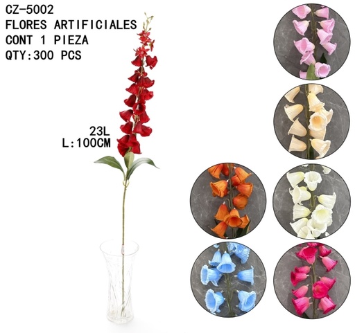 [CZ-5002B [300 PZS/ CAJA]] [CZ-5002B] FLOR ARTIFICIAL 