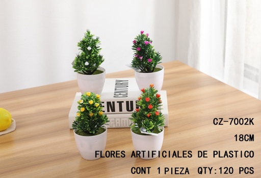 [CZ-7002K[120PZS/CAJA]] [CZ-7002K]PLANTA ARTIFICIAL EN MACETA 