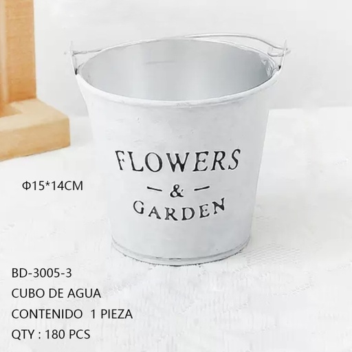 [BD-3005-3 [180 PZS/ CAJA]] [BD-3005-3] CUBO DE AGUA 