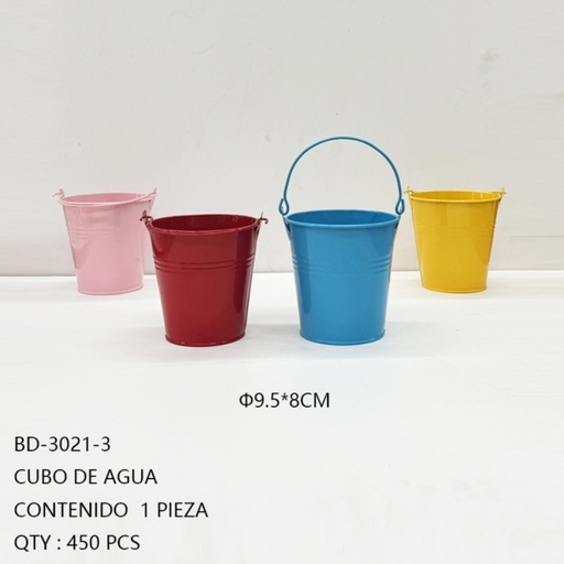 [BD-3021-3 [450 PZS/ CAJA]] [BD-3021-3] CUBO DE AGUA 