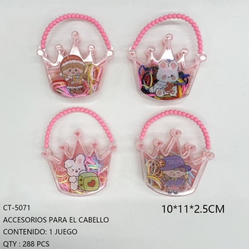 [CT-5071 [288 PZS/ CAJA]] [CT-5071] ACCESORIOS PARA EL CABELLO 
