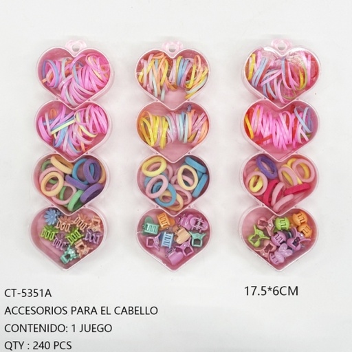 [CT-5351A [240 PZS/ CAJA]] [CT-5351A] ACCESORIOS PARA EL CABELLO 